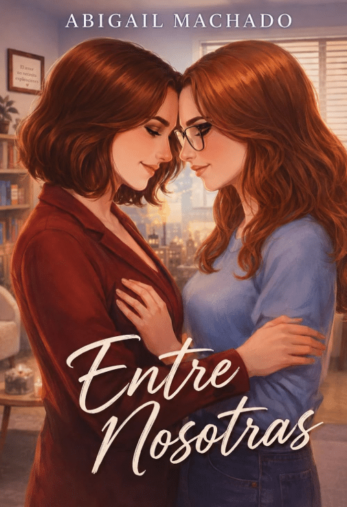 Portada de Entre nosotras, novela lésbica de Abigail Machado.