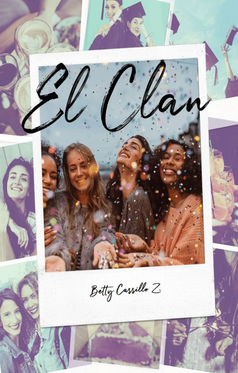 Portada de El Clan, novela lésbica de Betty Carrillo Z.