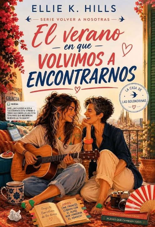 Portada de El verano en que volvimos a encontrarnos, de Ellie K. Hills