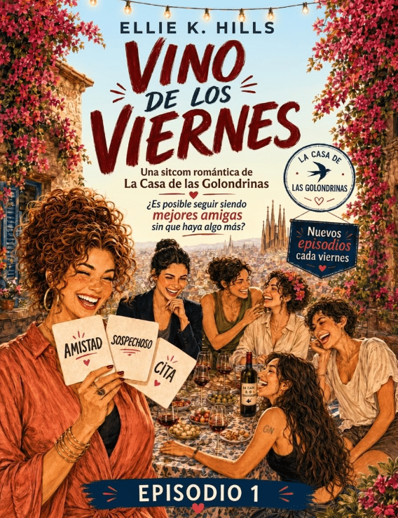 Portada de Vino de los viernes 1, de Ellie K. Hills
