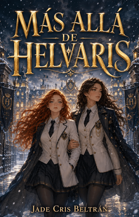 Portada de Más allá de Helvaris, de Jade Cris Beltrán