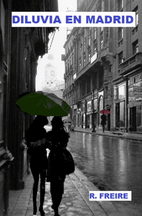 Portada de Diluvia en Madrid, de R. Freire