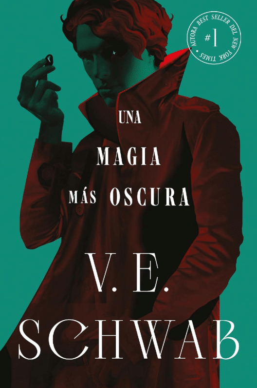 Portada de La magia más oscura, novela lésbica de V. E. Schwab.