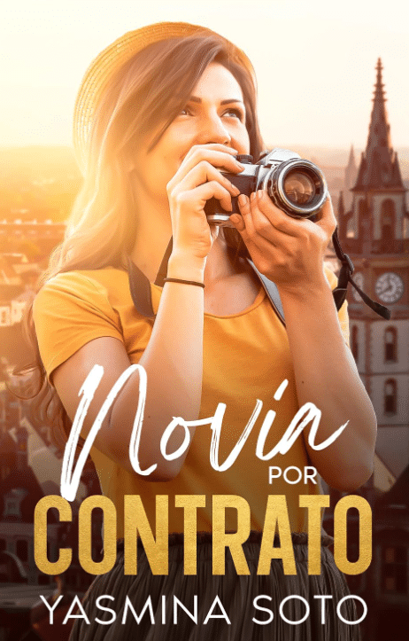 Portada de Novia por contrato, novela lésbica de Yasmina Soto.